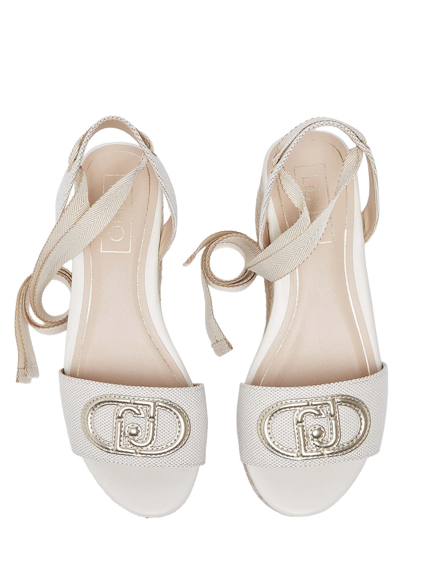 Sandali zeppa Beige Liu-jo