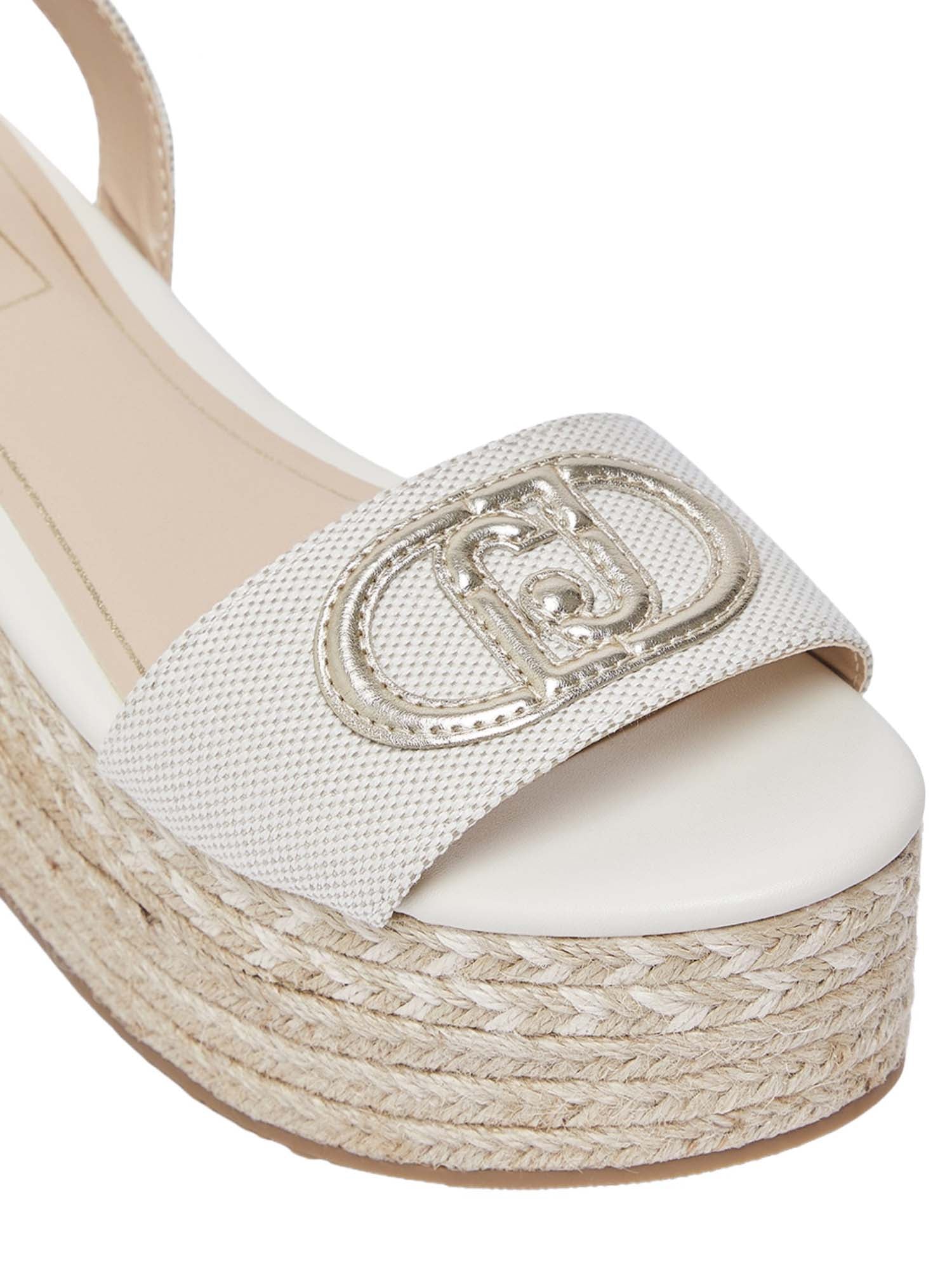 Sandali zeppa Beige Liu-jo