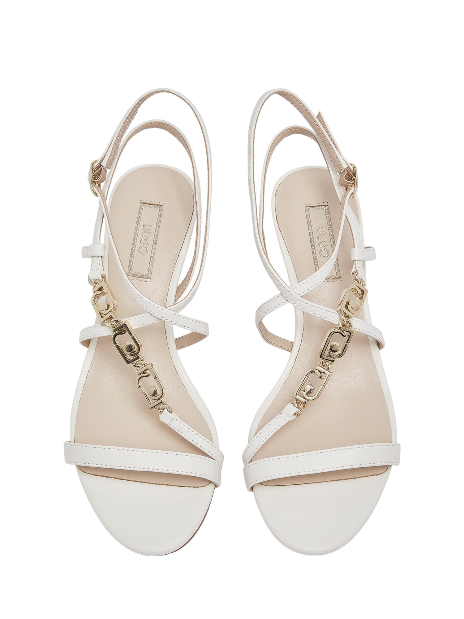 Sandali tacco Bianco Liu-jo