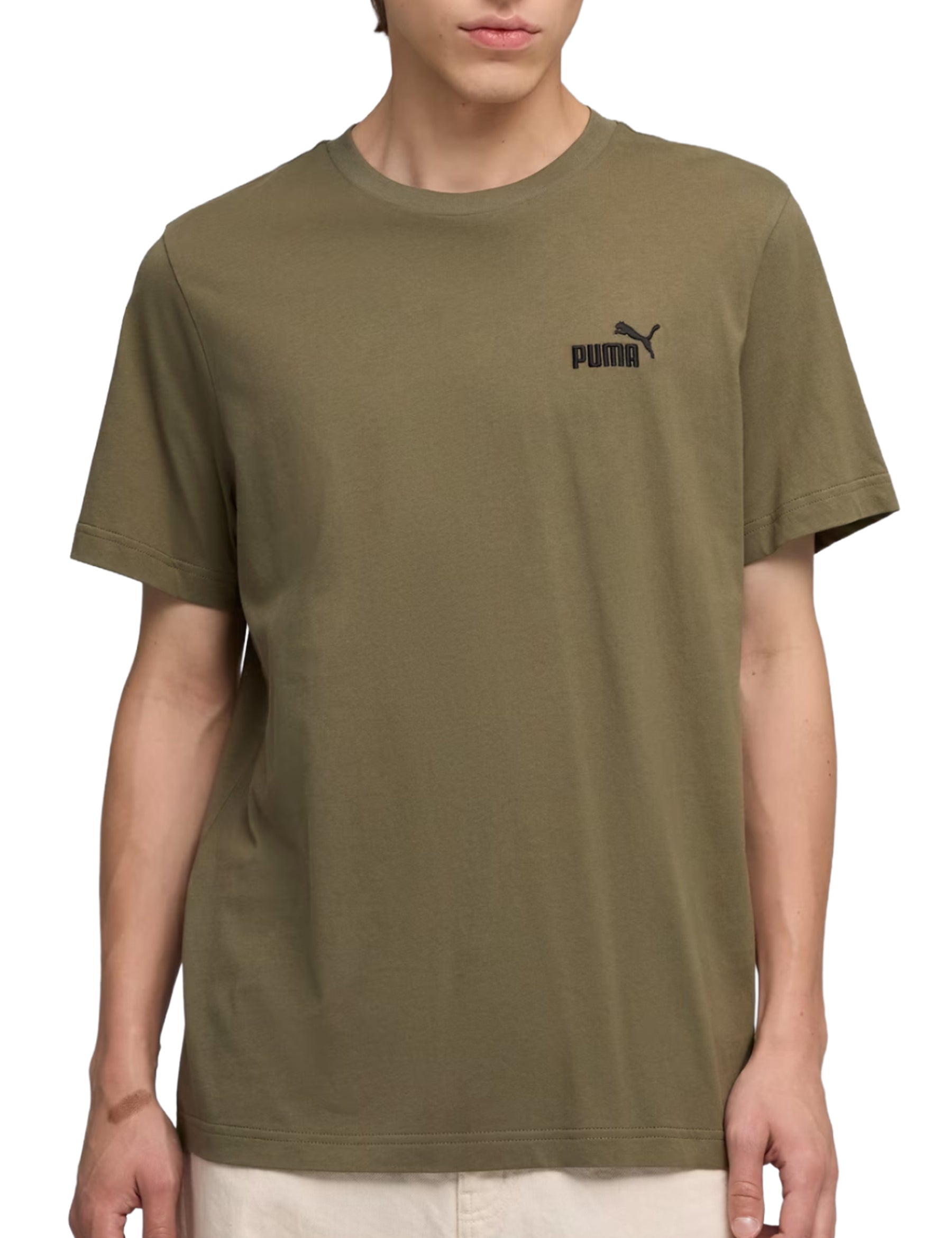 T-shirt Verde Militare Puma