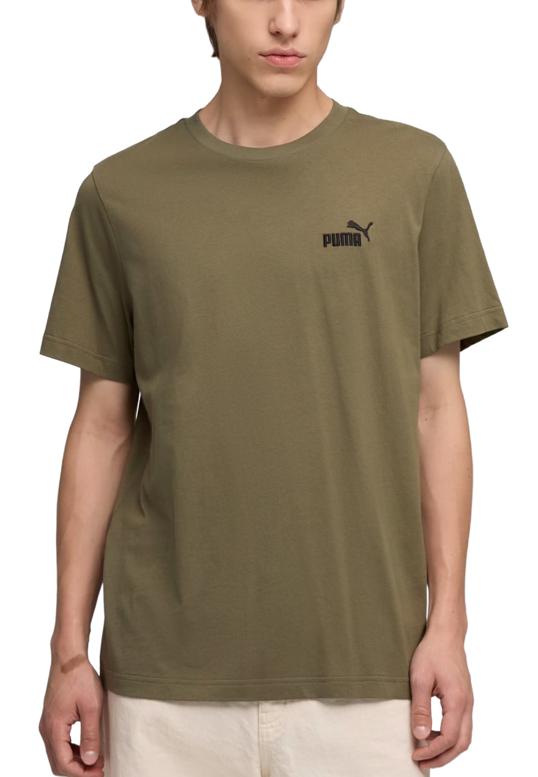 T-shirt Verde Militare Puma