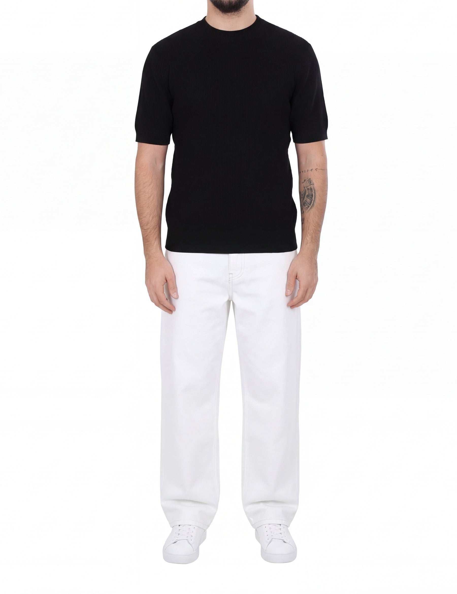 T-shirt Nero Sseinse