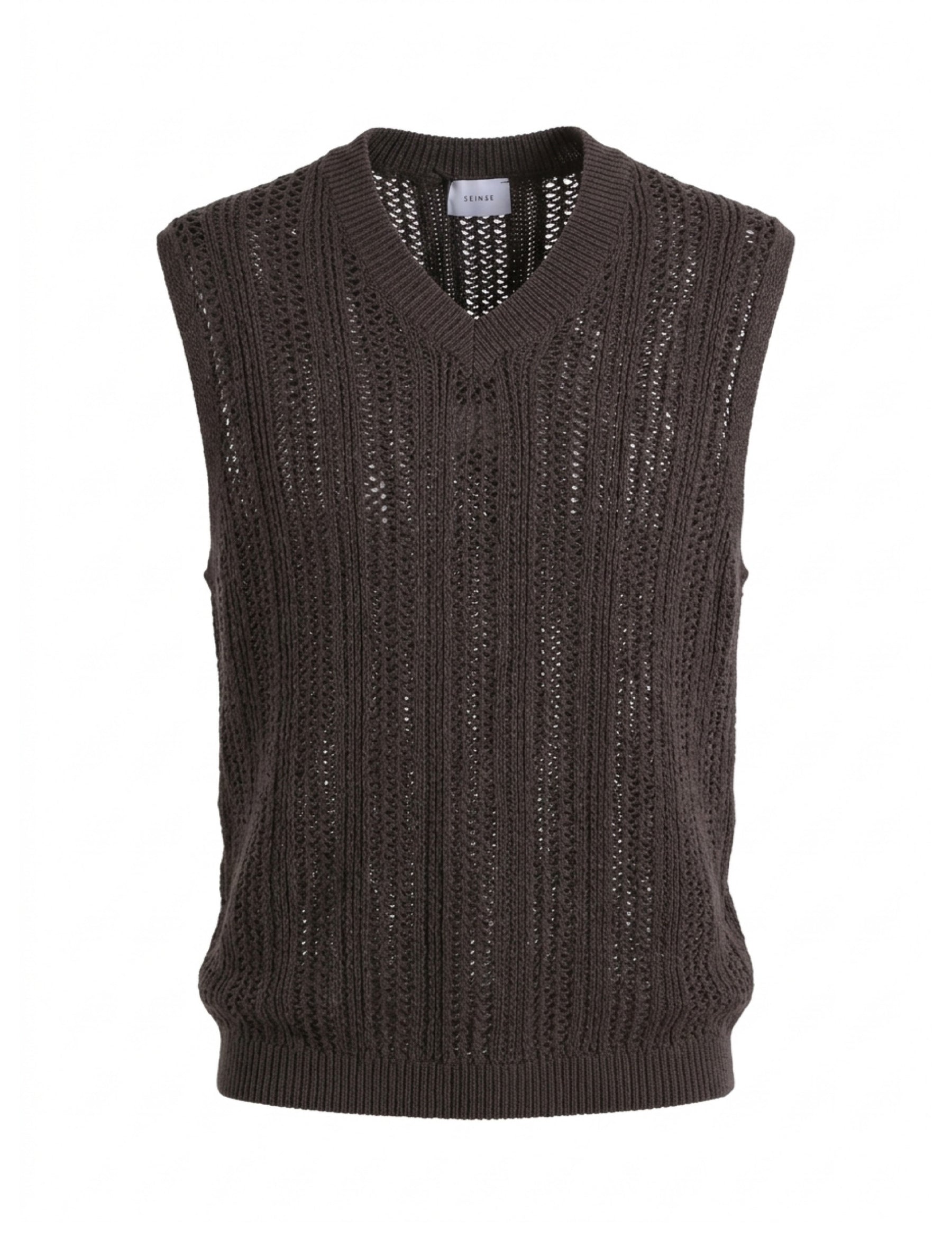 Gilet Marrone Sseinse