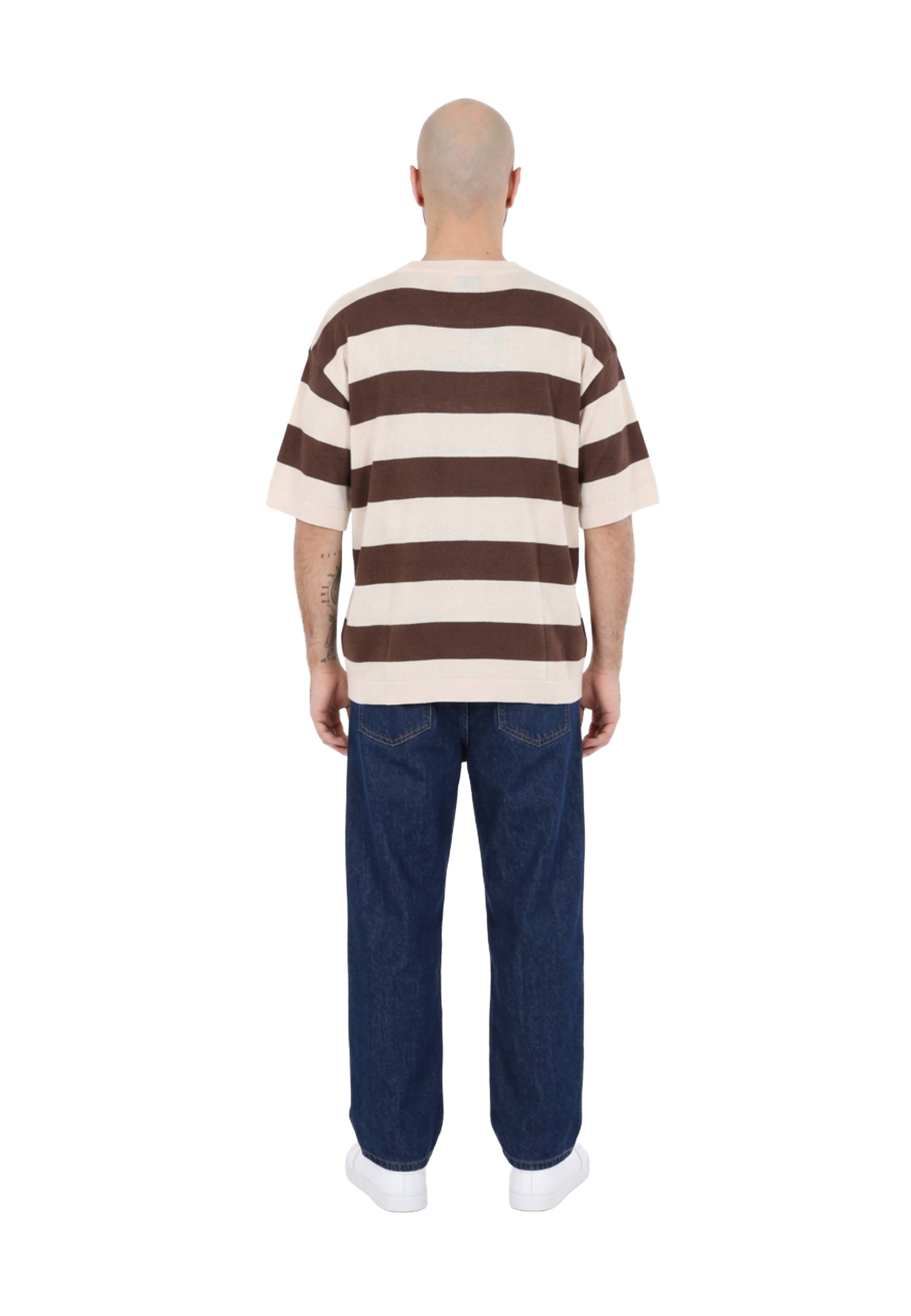 T-shirt Marrone Sseinse
