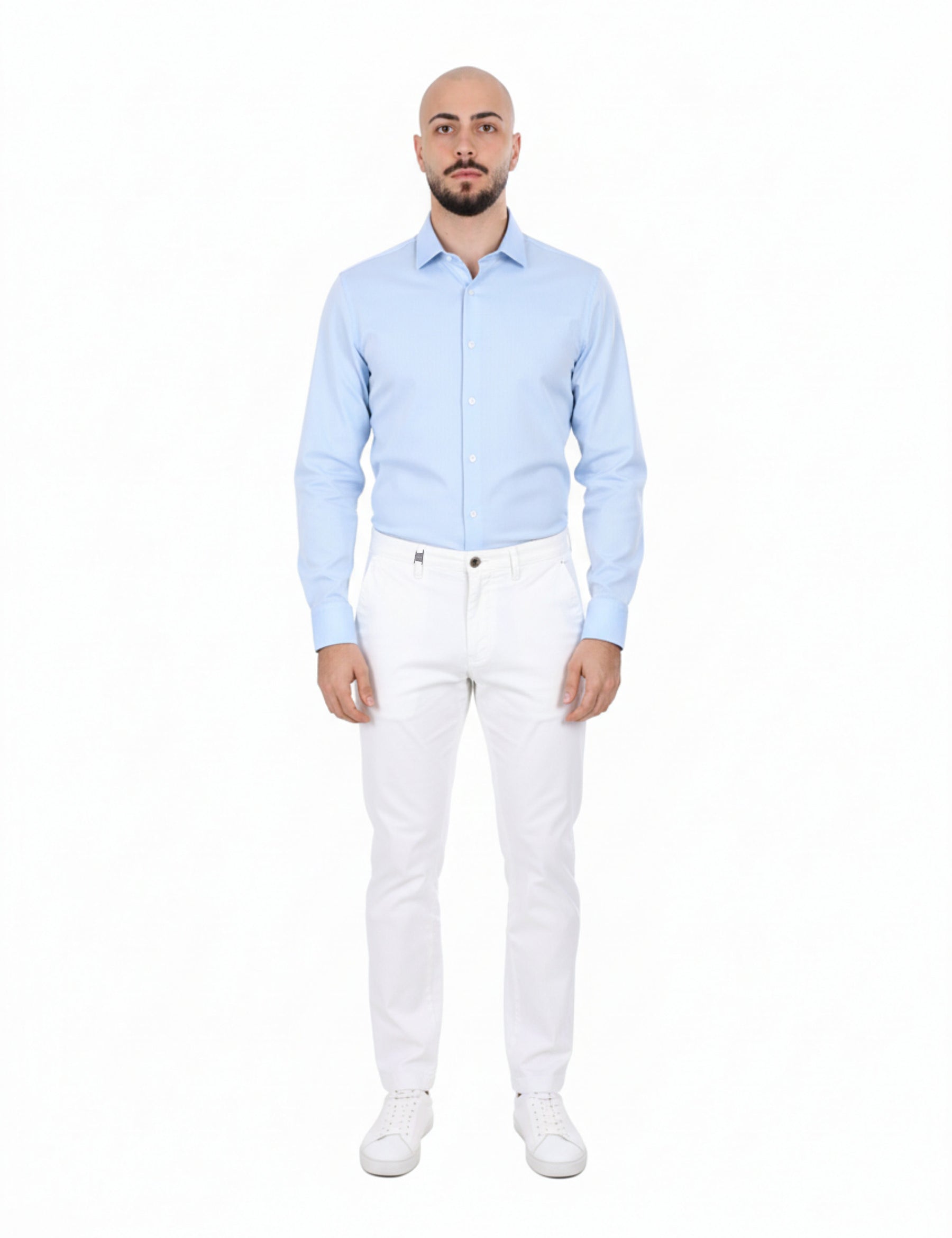 Pantaloni Bianco Sseinse