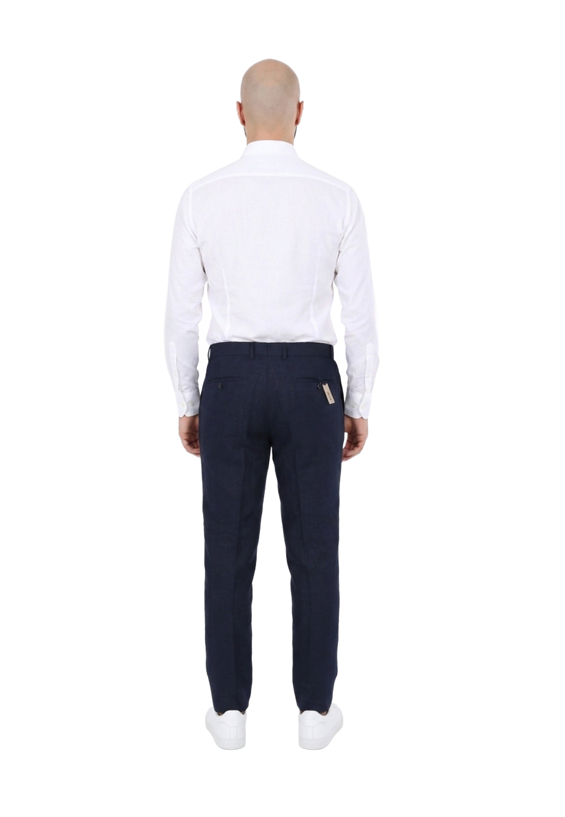 Pantaloni Blu Seinse