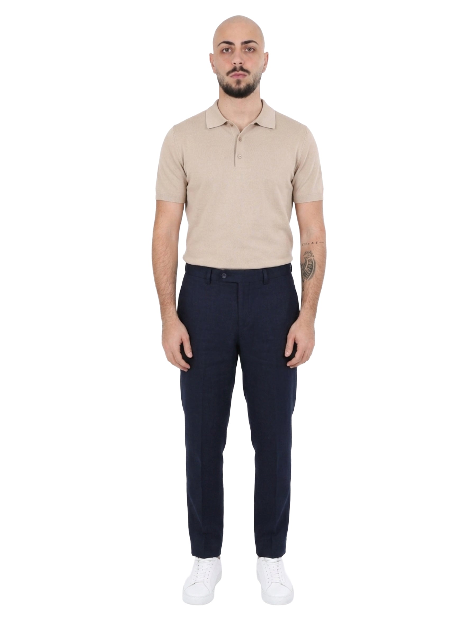 Pantaloni Blu Seinse