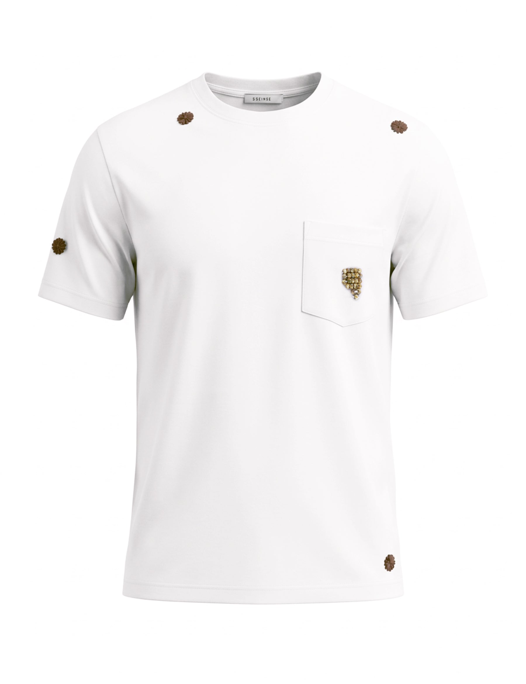T-shirt Bianco Sseinse