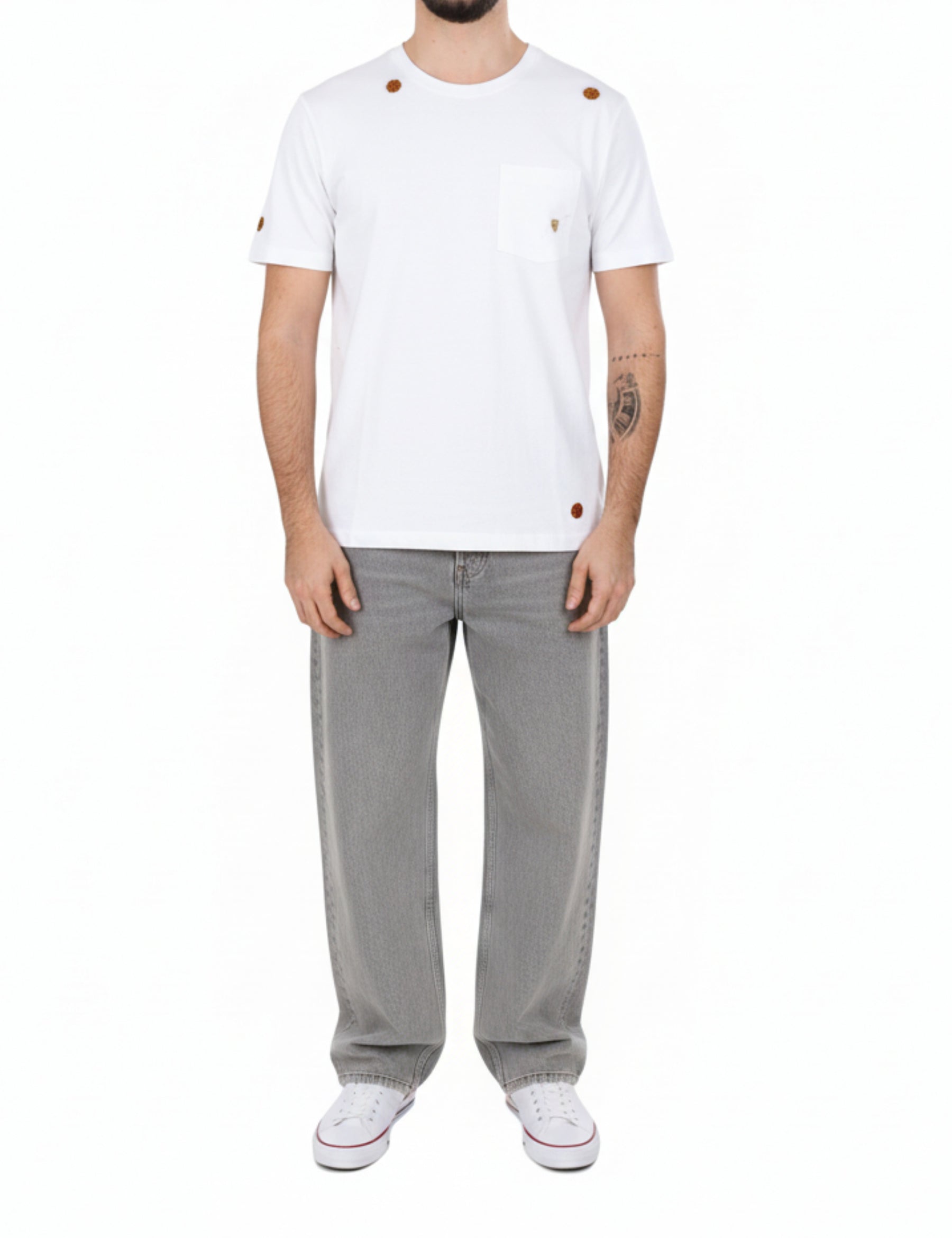 T-shirt Bianco Sseinse