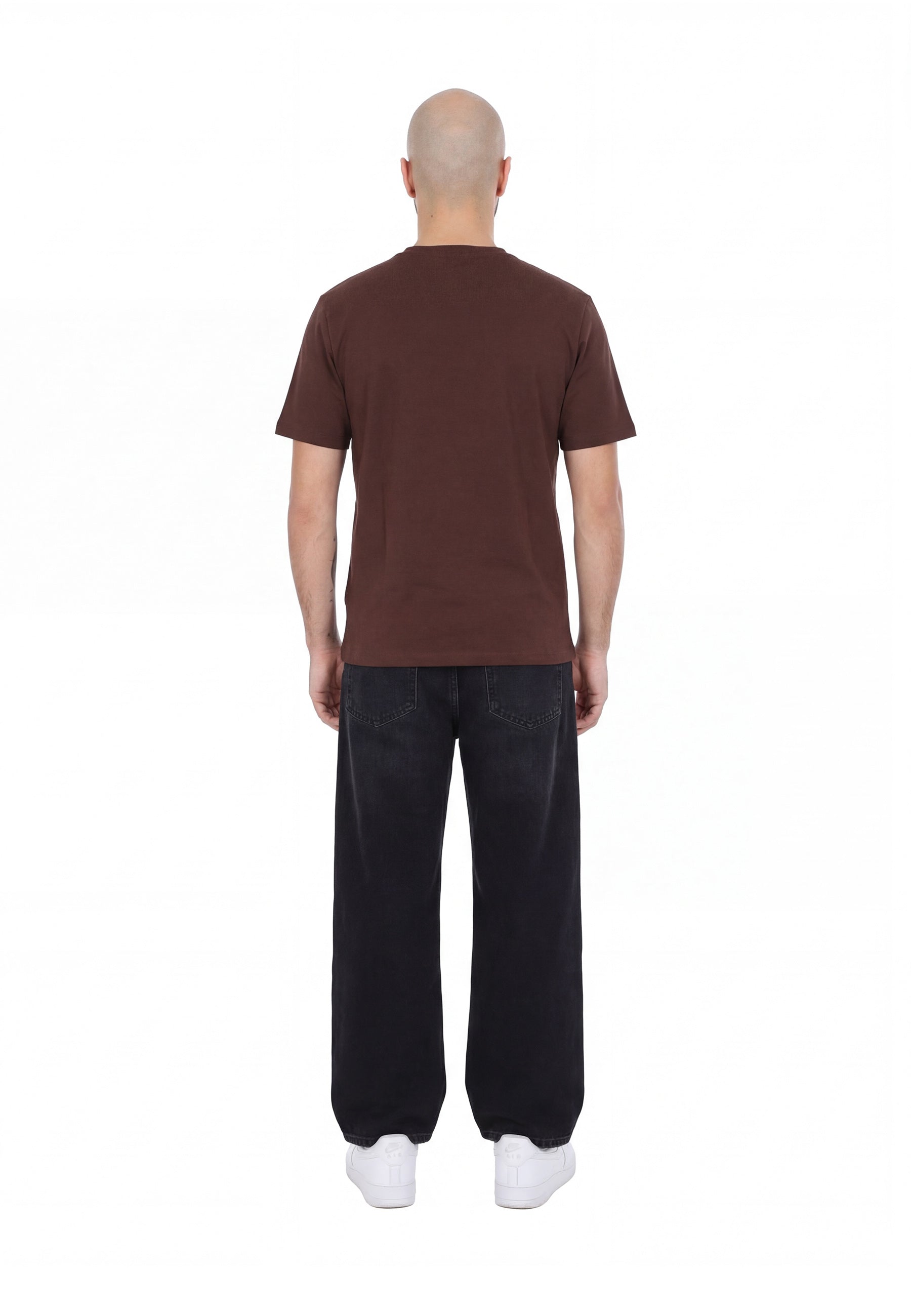 T-shirt Marrone Sseinse