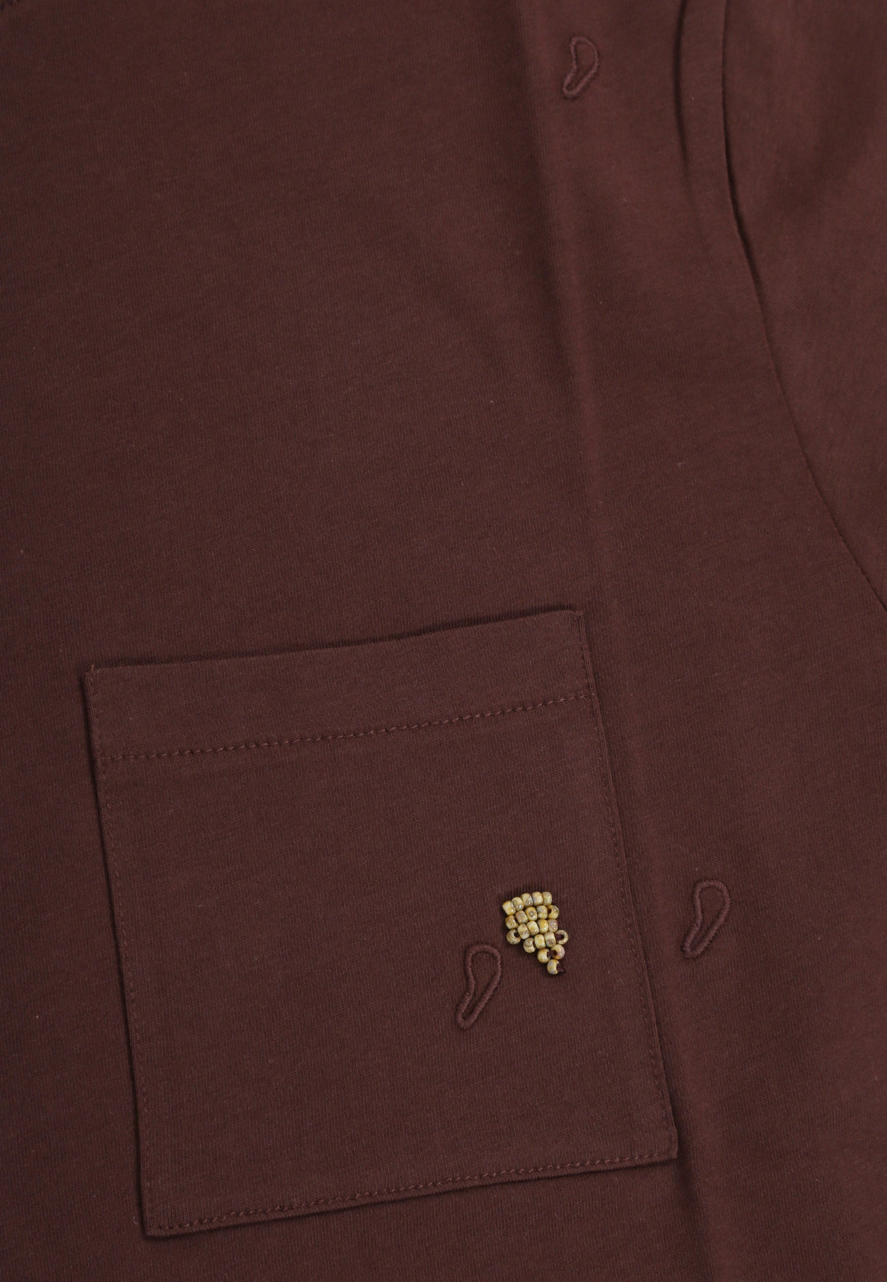 T-shirt Marrone Sseinse