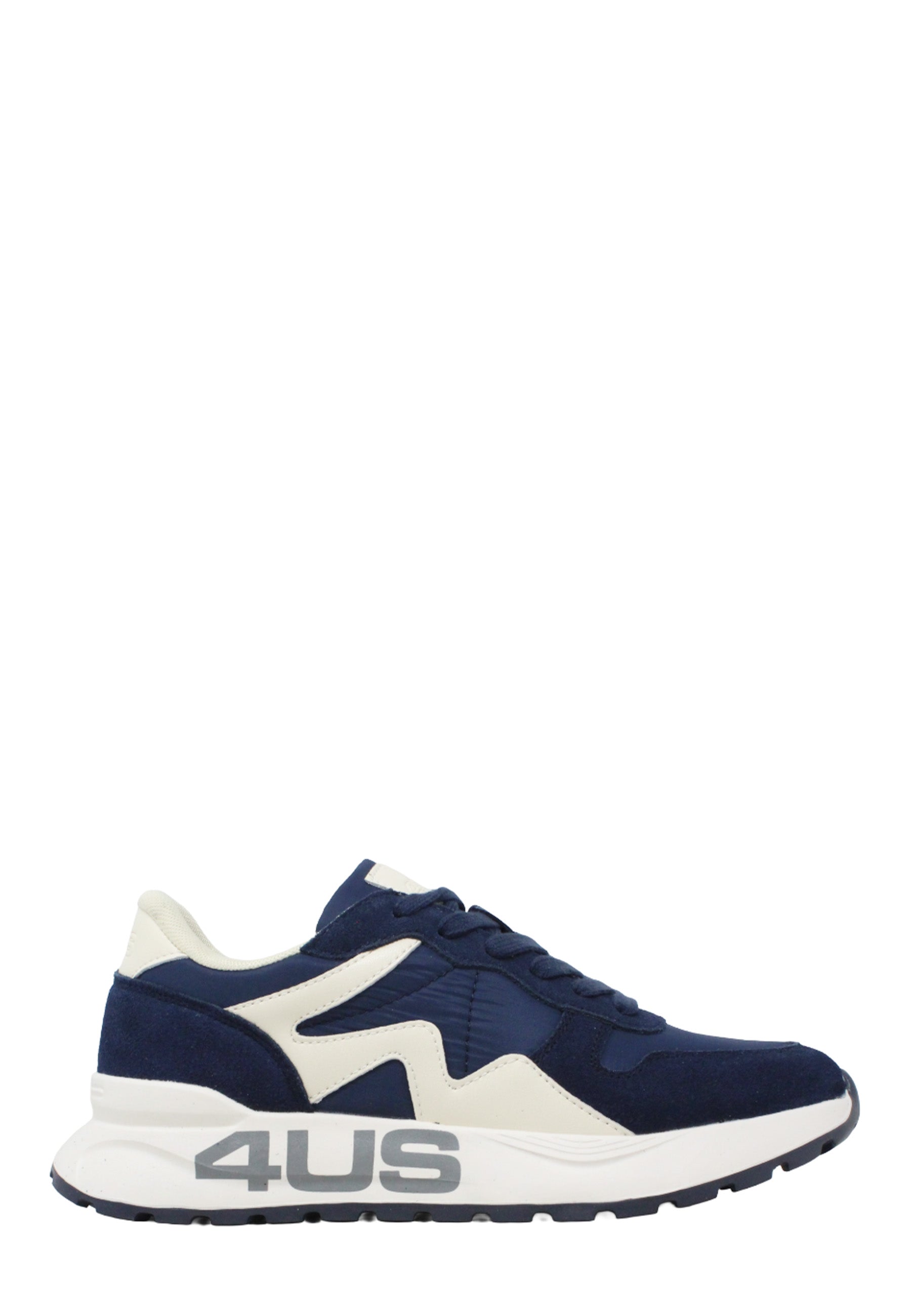 Sneakers Blu Bianco 4us