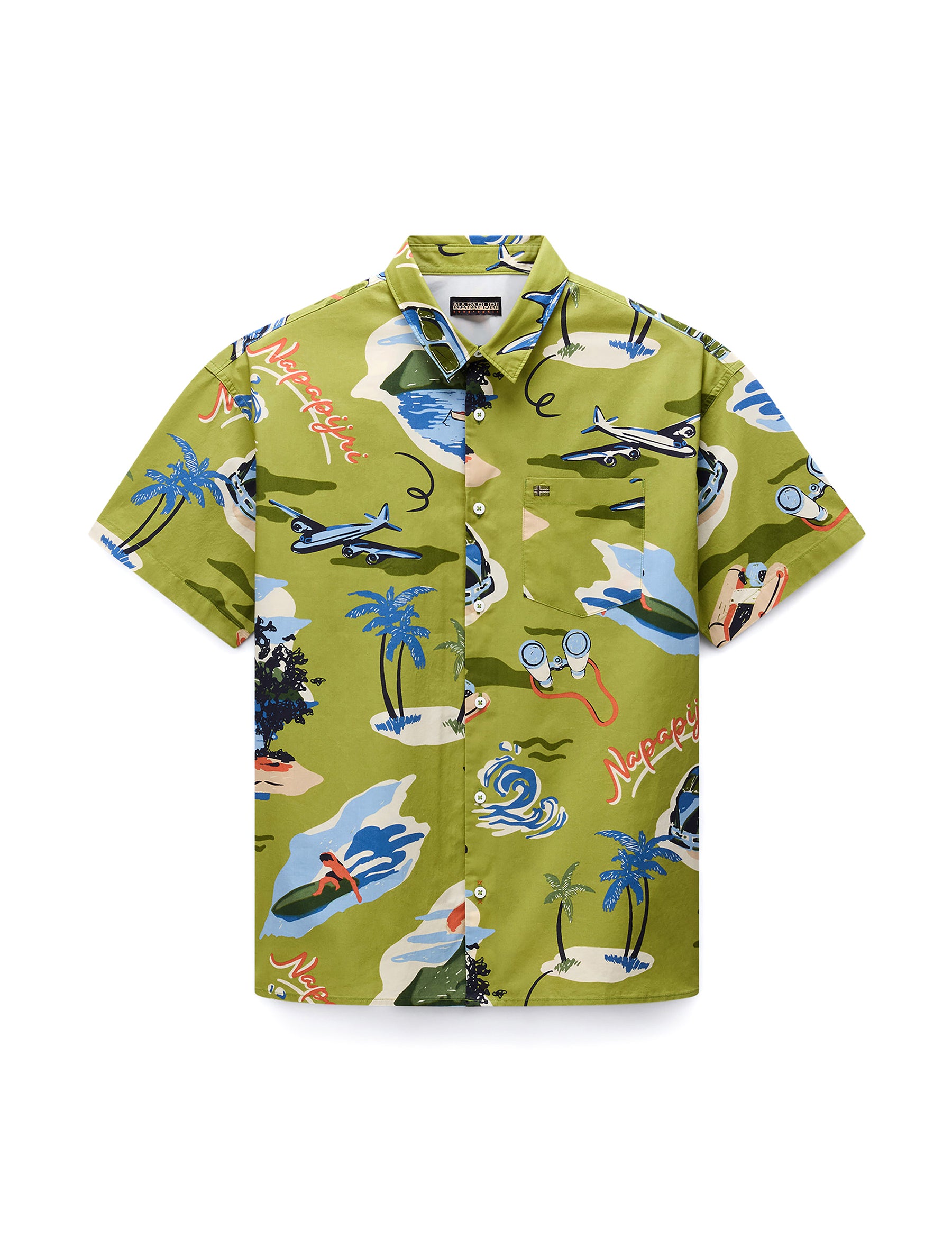 Camicie Verde Napapijri