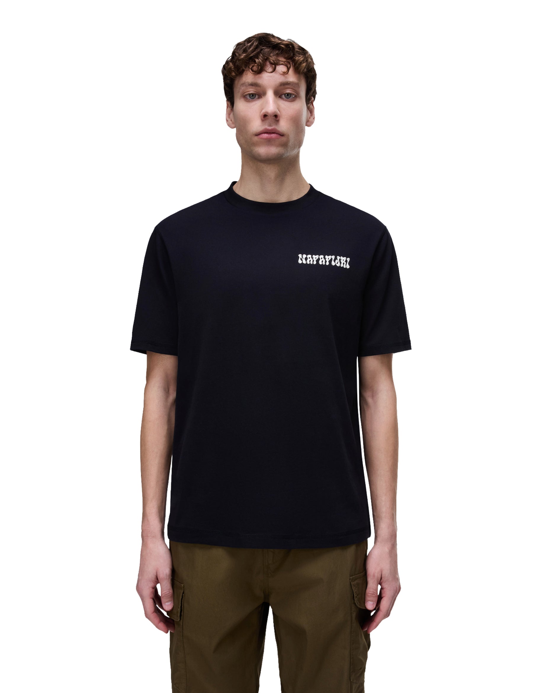 T-shirt Nero Napapijri