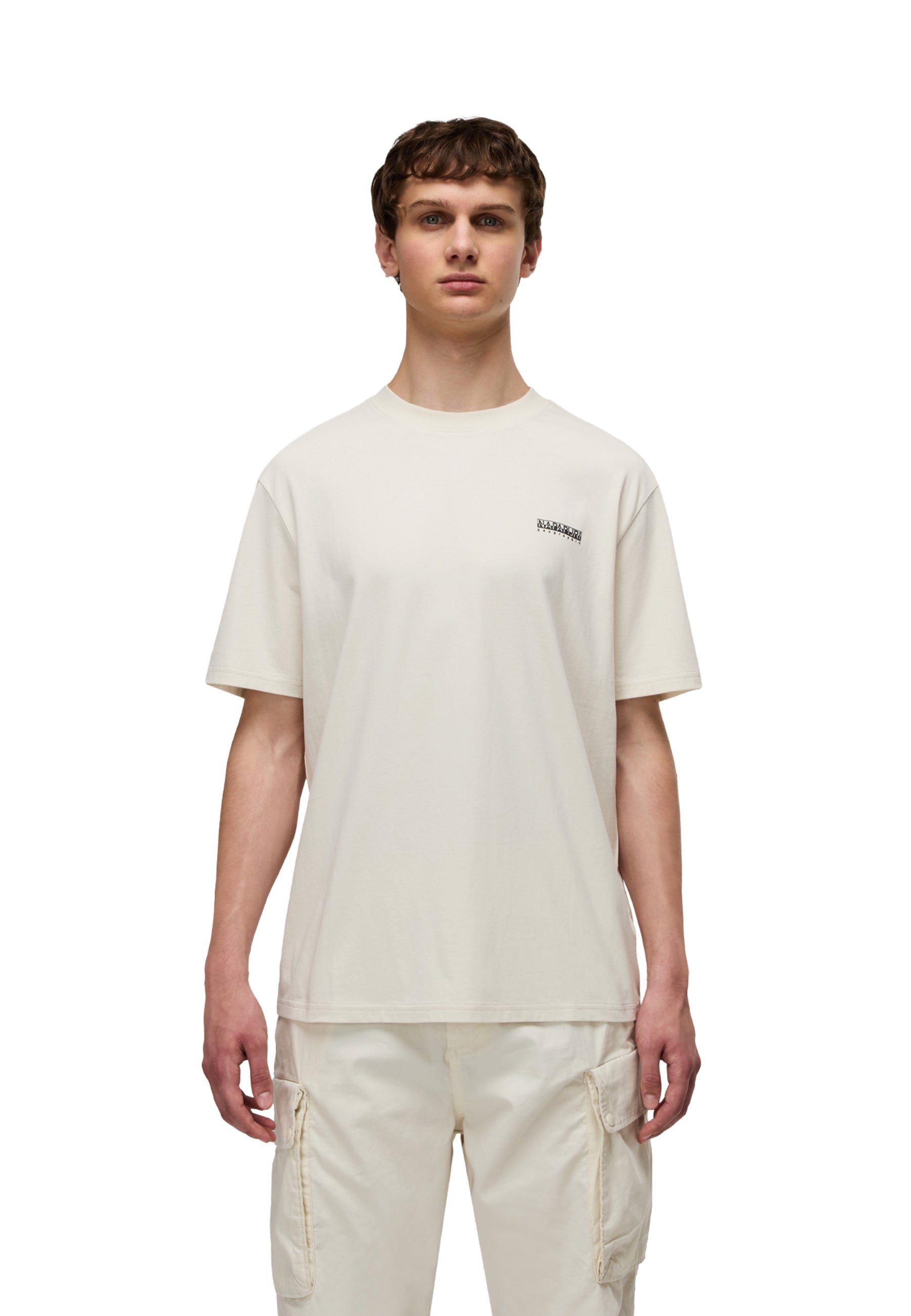 T-shirt Beige Napapijri