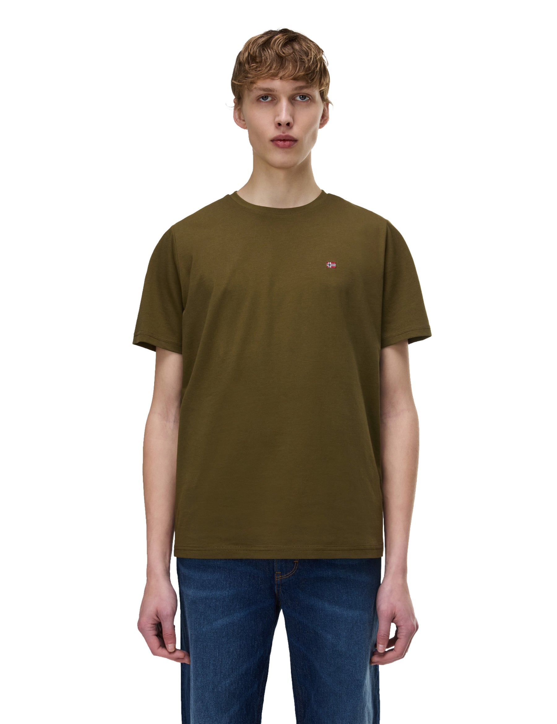 T-shirt Verde Scuro Napapijri