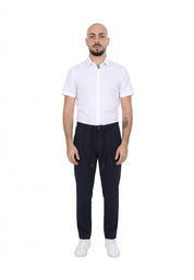 Pantaloni Blu Yes-zee