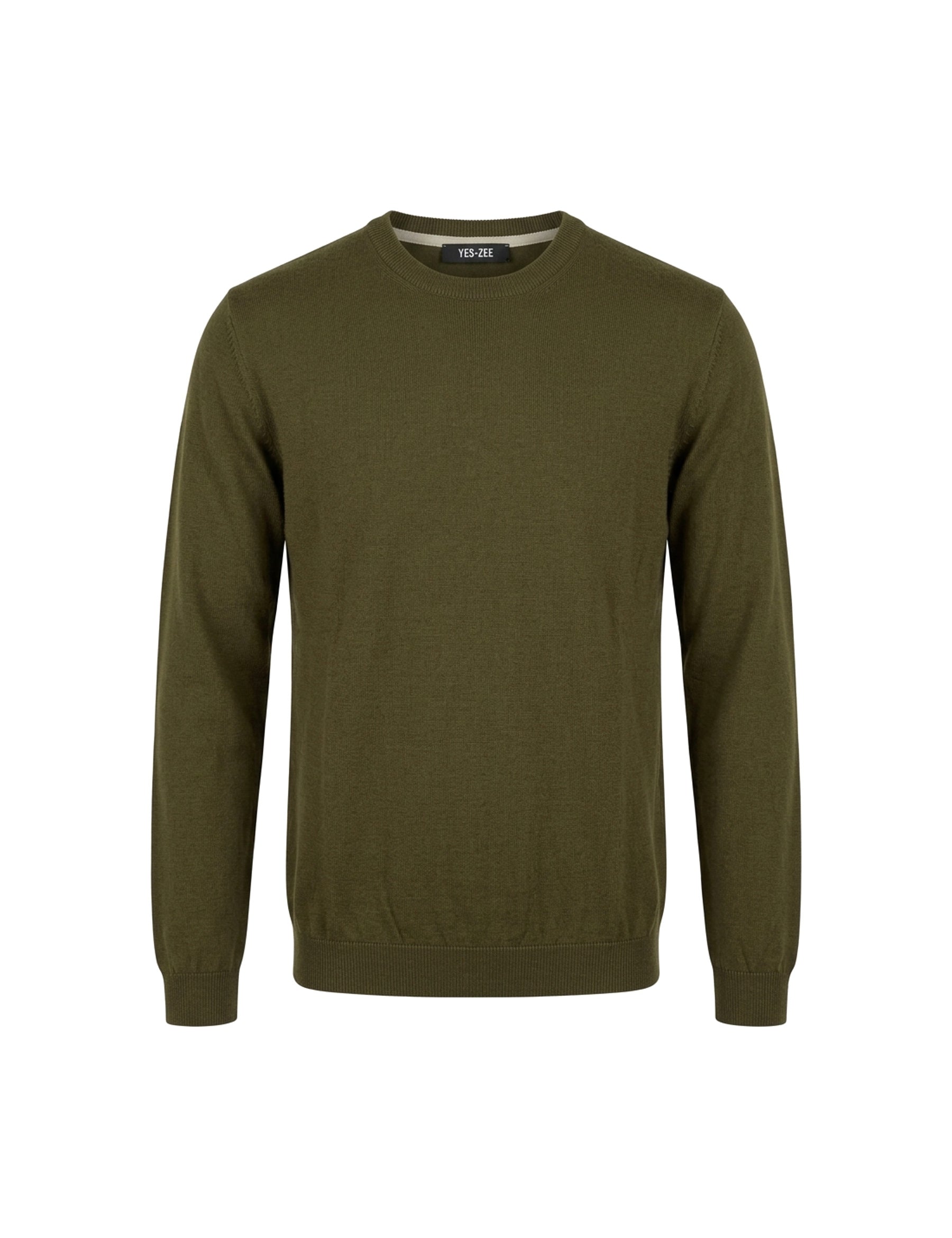 Maglioncini Verde Militare Yes-zee