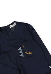 T-shirt Blu Melby