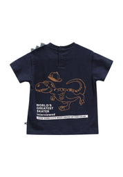T-shirt Blu Melby