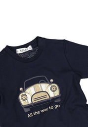T-shirt Blu Melby