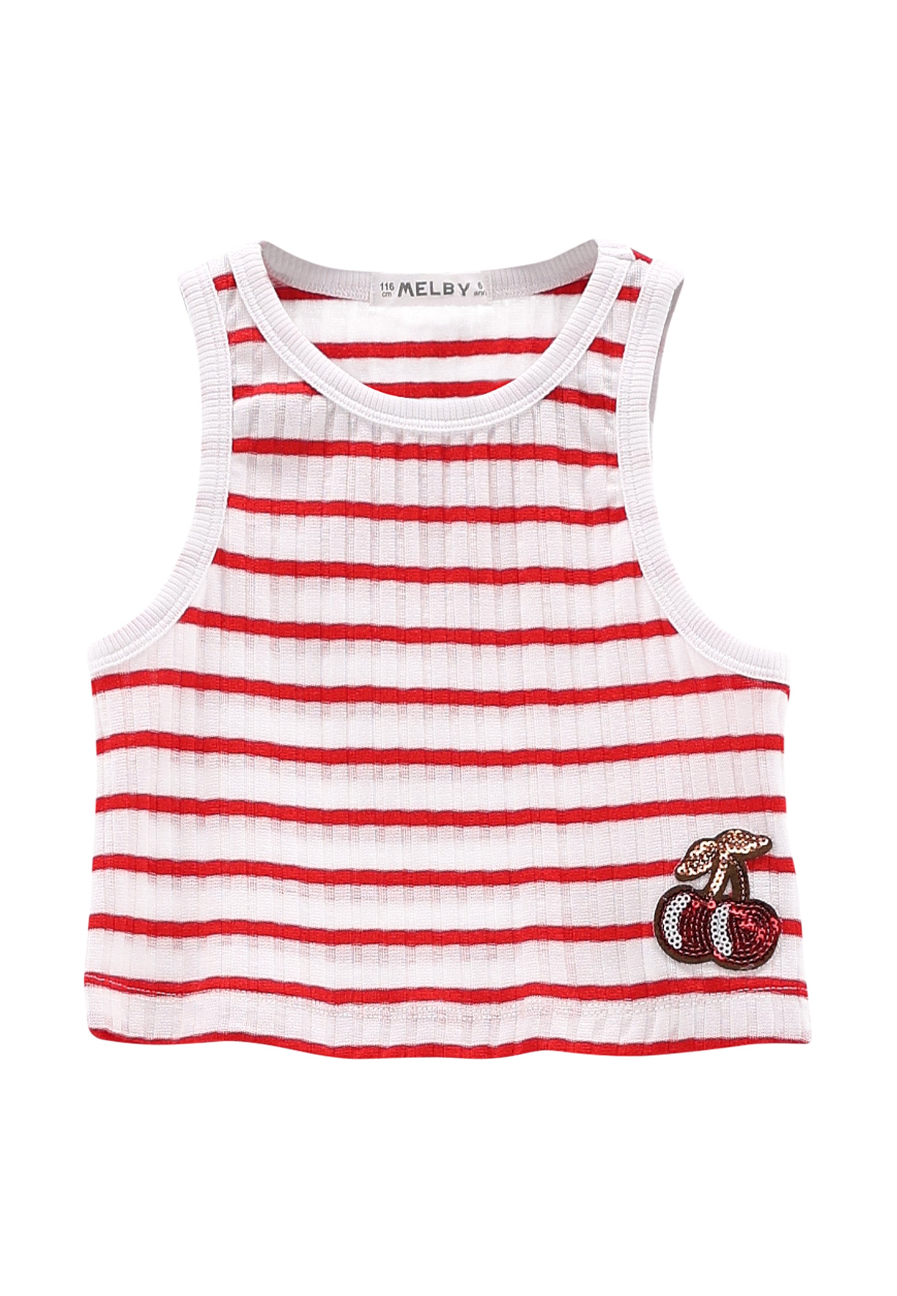Top e canotte Rosso Melby