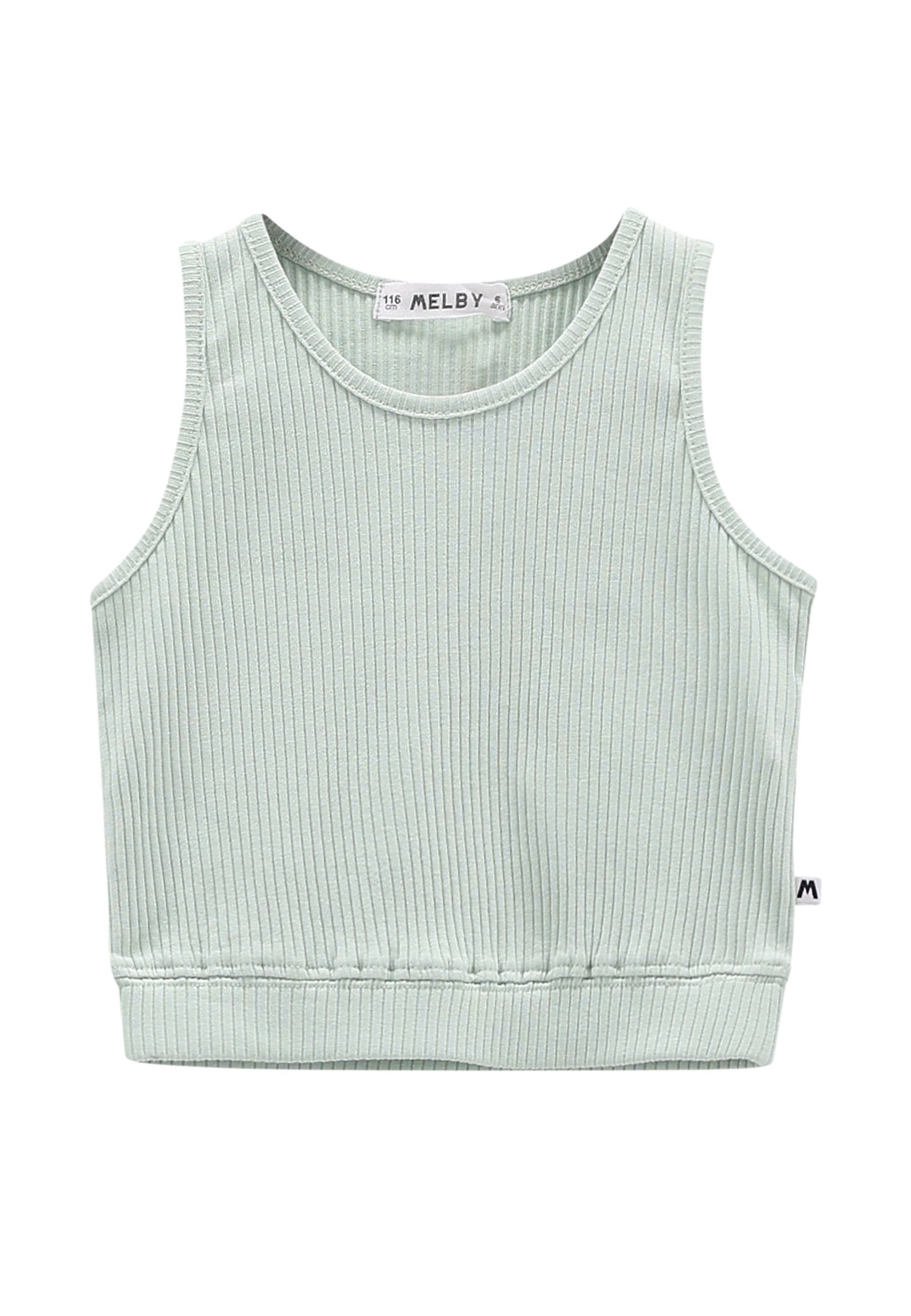 Top e canotte Verde Melby