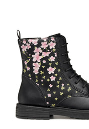 Anfibi Nero Rosa Geox