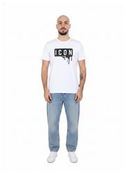T-shirt Bianco Icon
