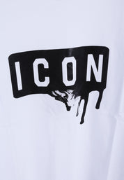 T-shirt Bianco Icon