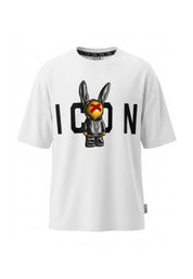T-shirt Bianco Icon