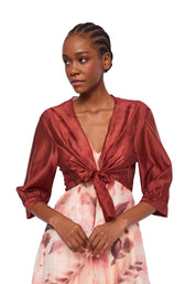 Cardigan Rosso Gaudi