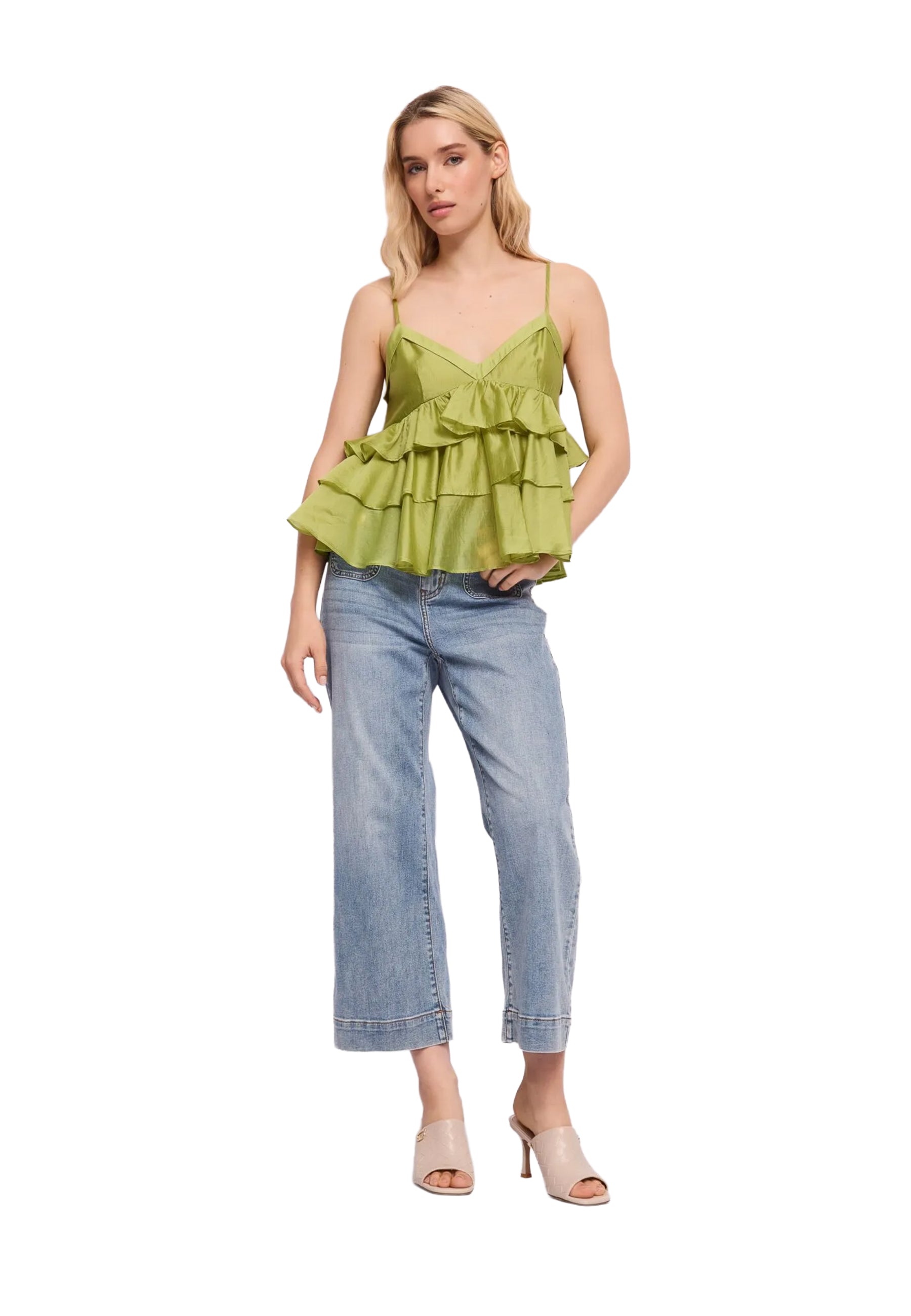 Top e canotte Verde Gaudi Jeans