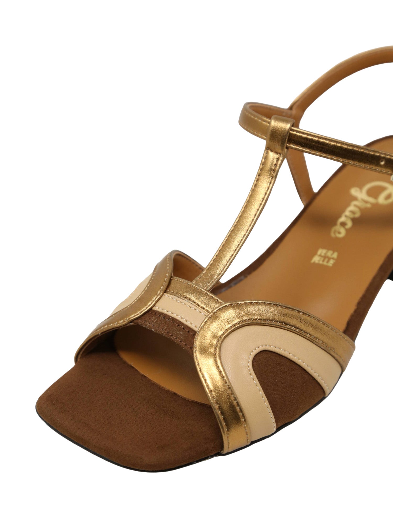 Sandali tacco Marrone Grace Shoes