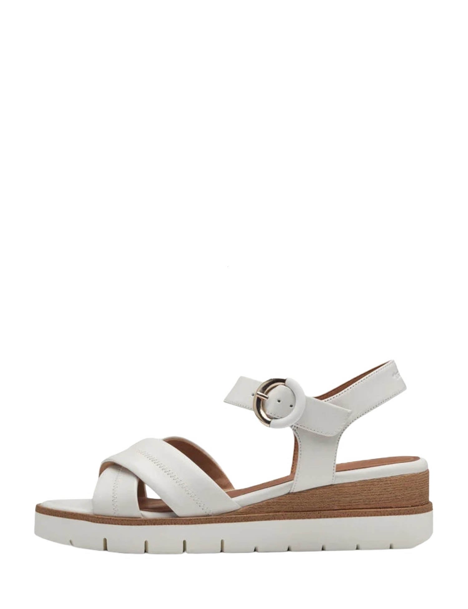 Sandali zeppa Bianco Tamaris