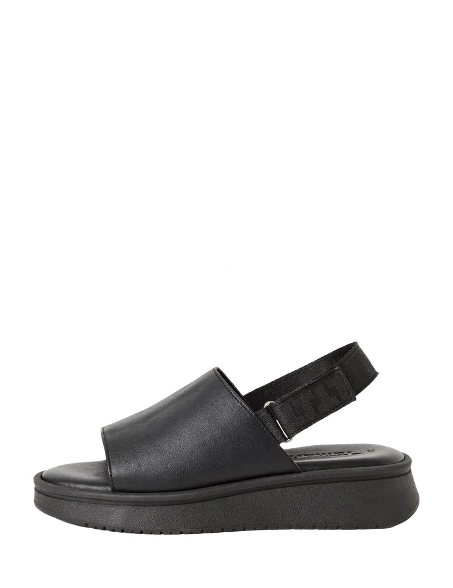 Sandali zeppa Nero Tamaris