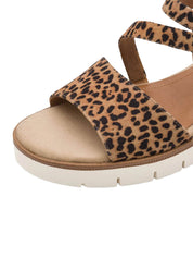 Sandali zeppa Marrone Tamaris