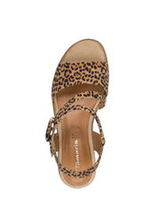 Sandali zeppa Marrone Tamaris