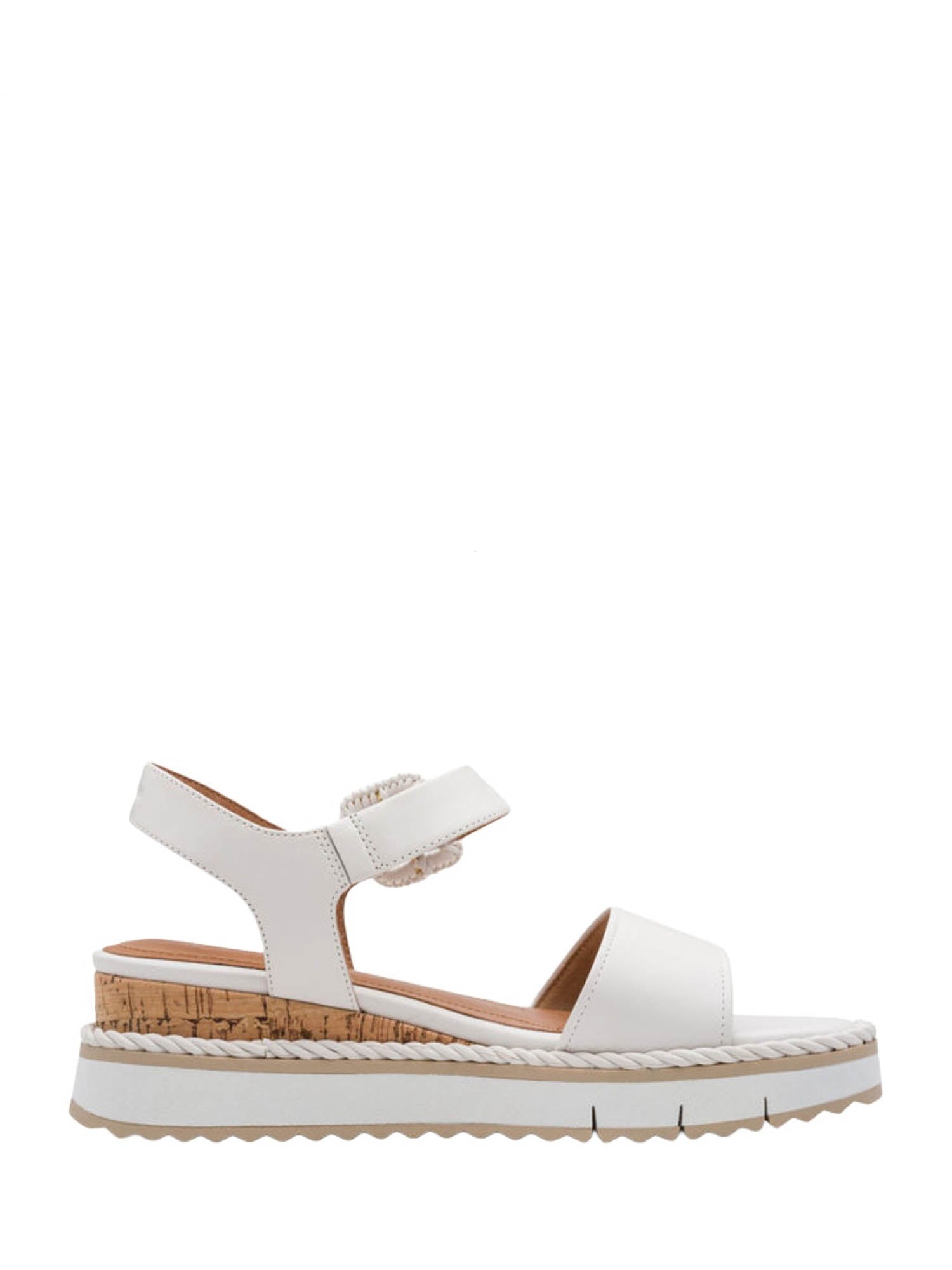 Sandali zeppa Bianco Tamaris