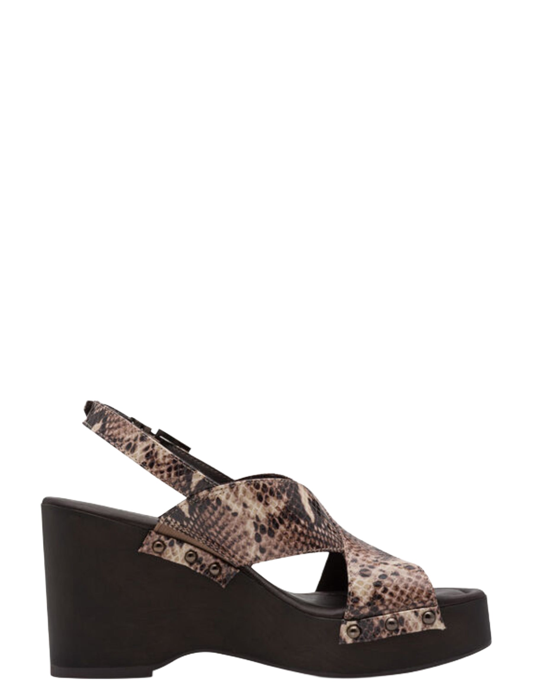 Sandali zeppa Marrone Tamaris