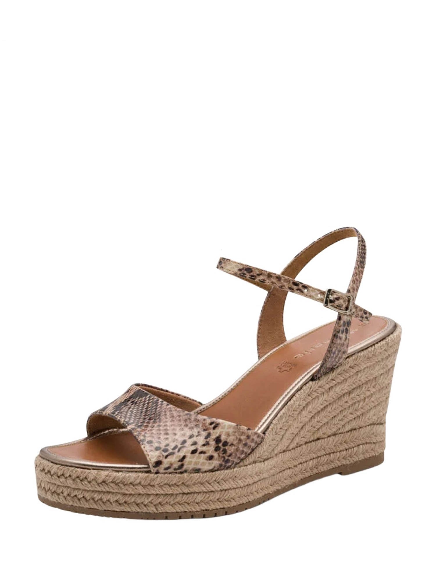 Sandali zeppa Marrone Tamaris