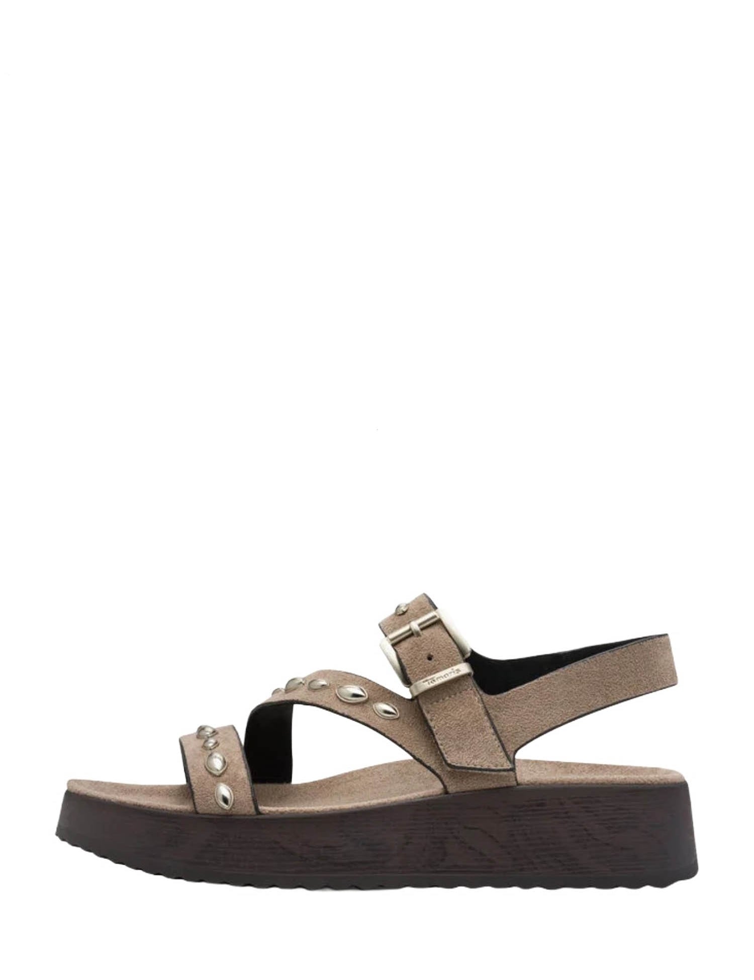 Sandali zeppa Beige Tamaris