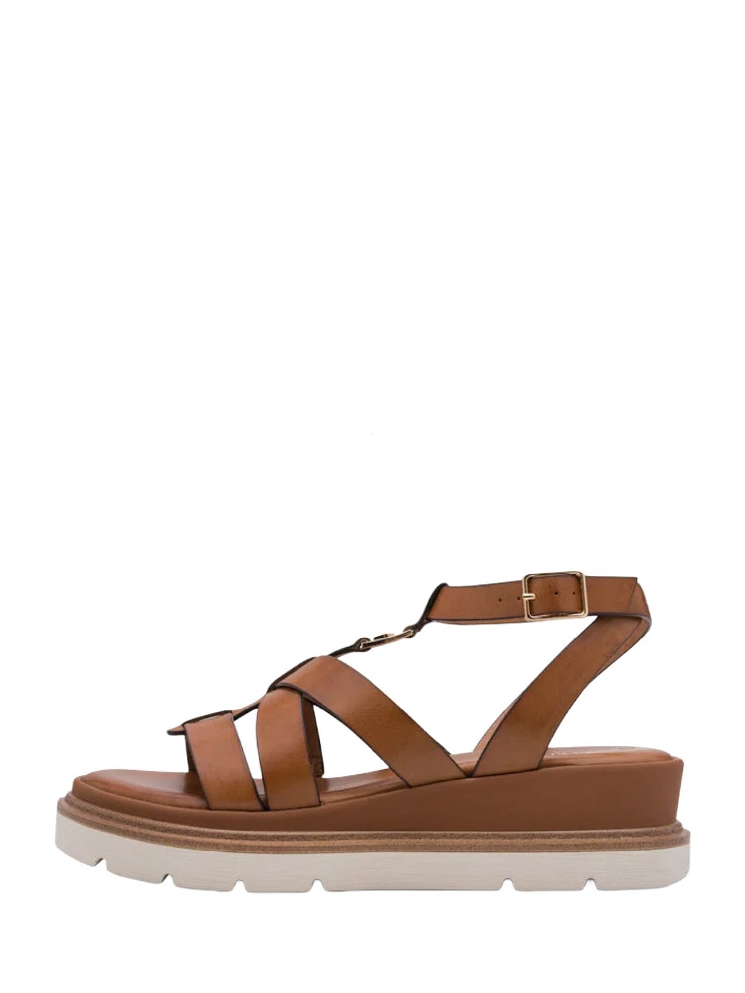 Sandali zeppa Marrone Tamaris