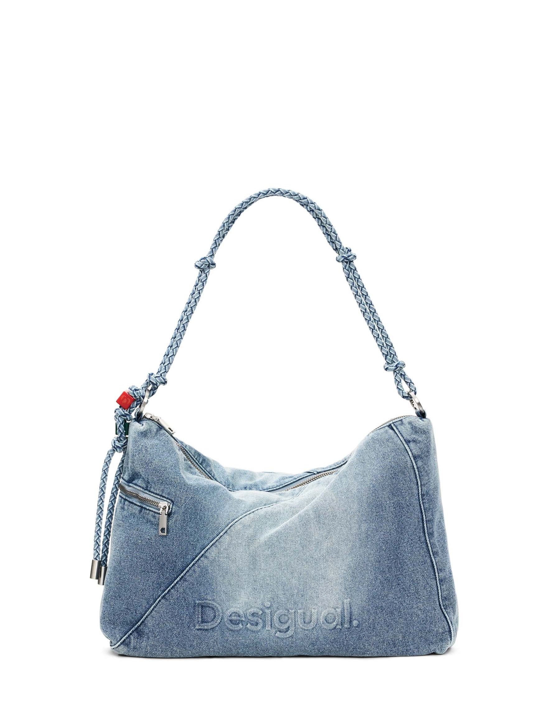 Borse a spalla Blu Desigual