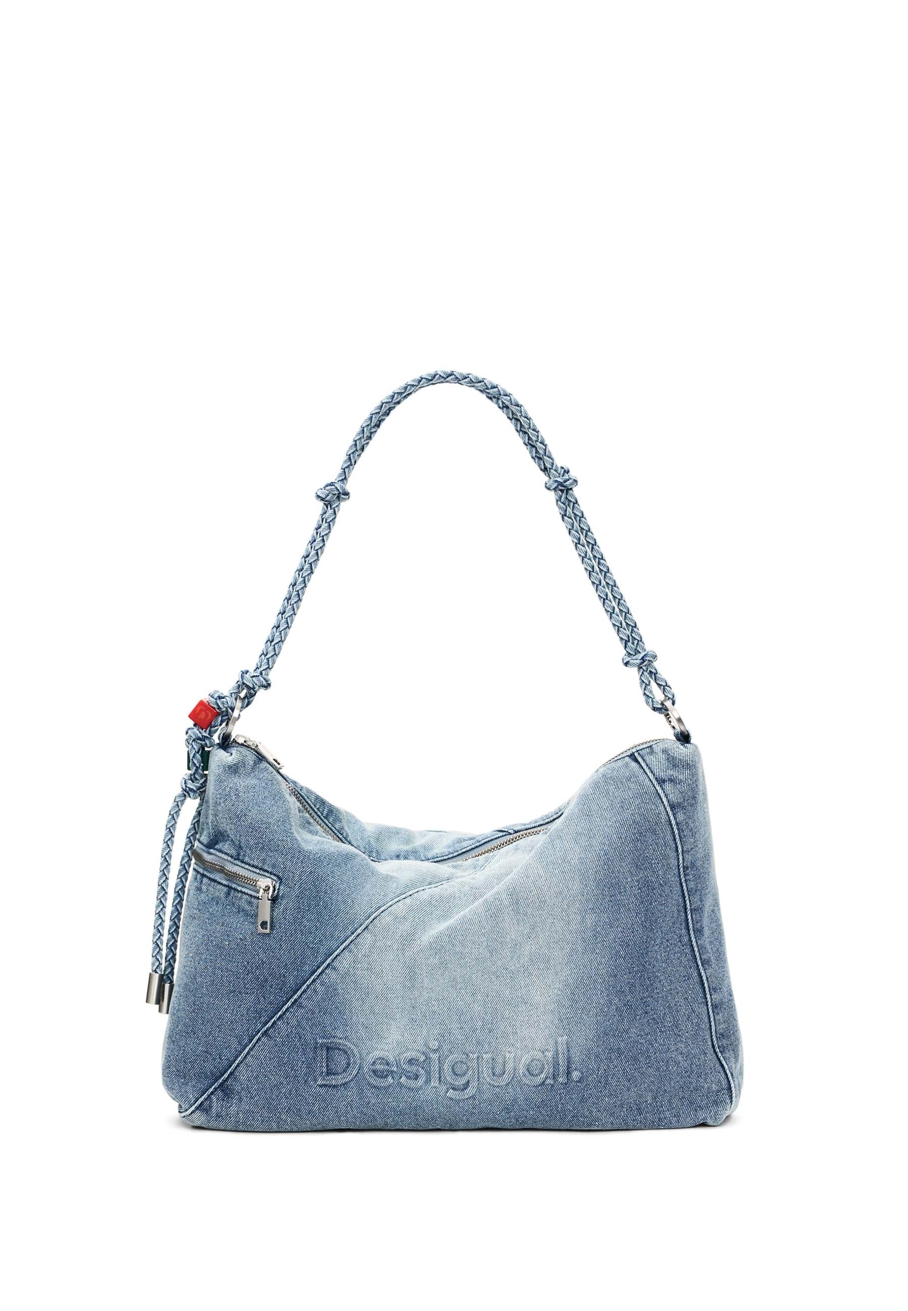 Borse a spalla Blu Desigual