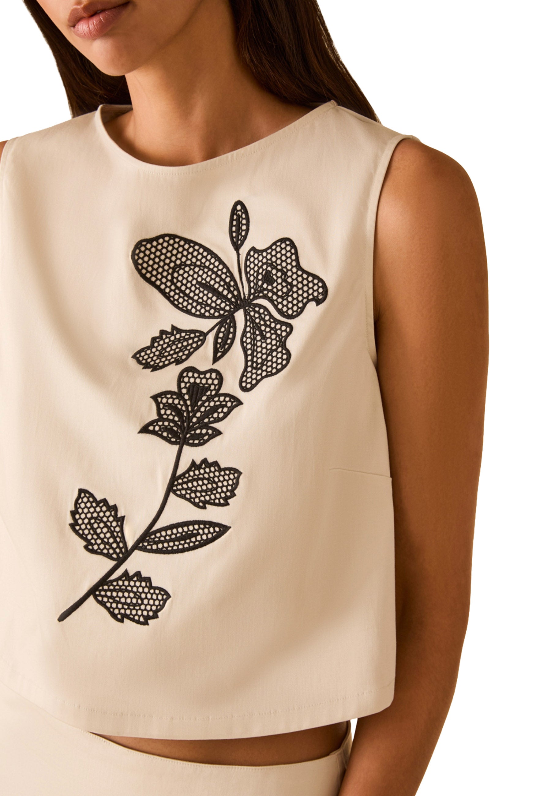 Top e canotte Avorio Pennyblack
