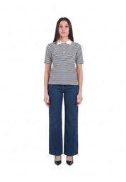 Polo Blu Bianco Pennyblack