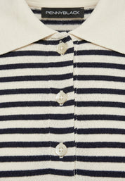 Polo Blu Bianco Pennyblack