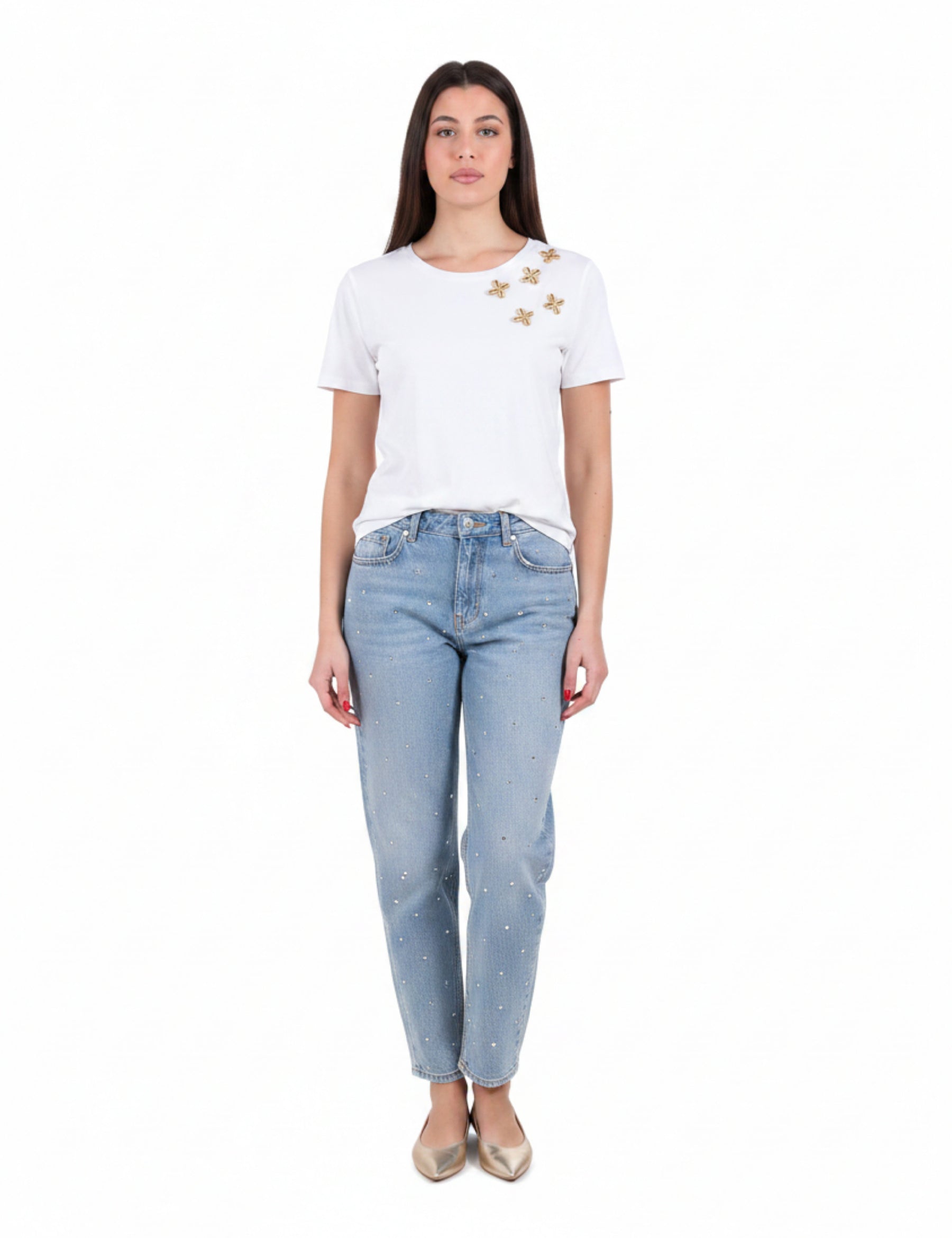 T-shirt Bianco Pennyblack