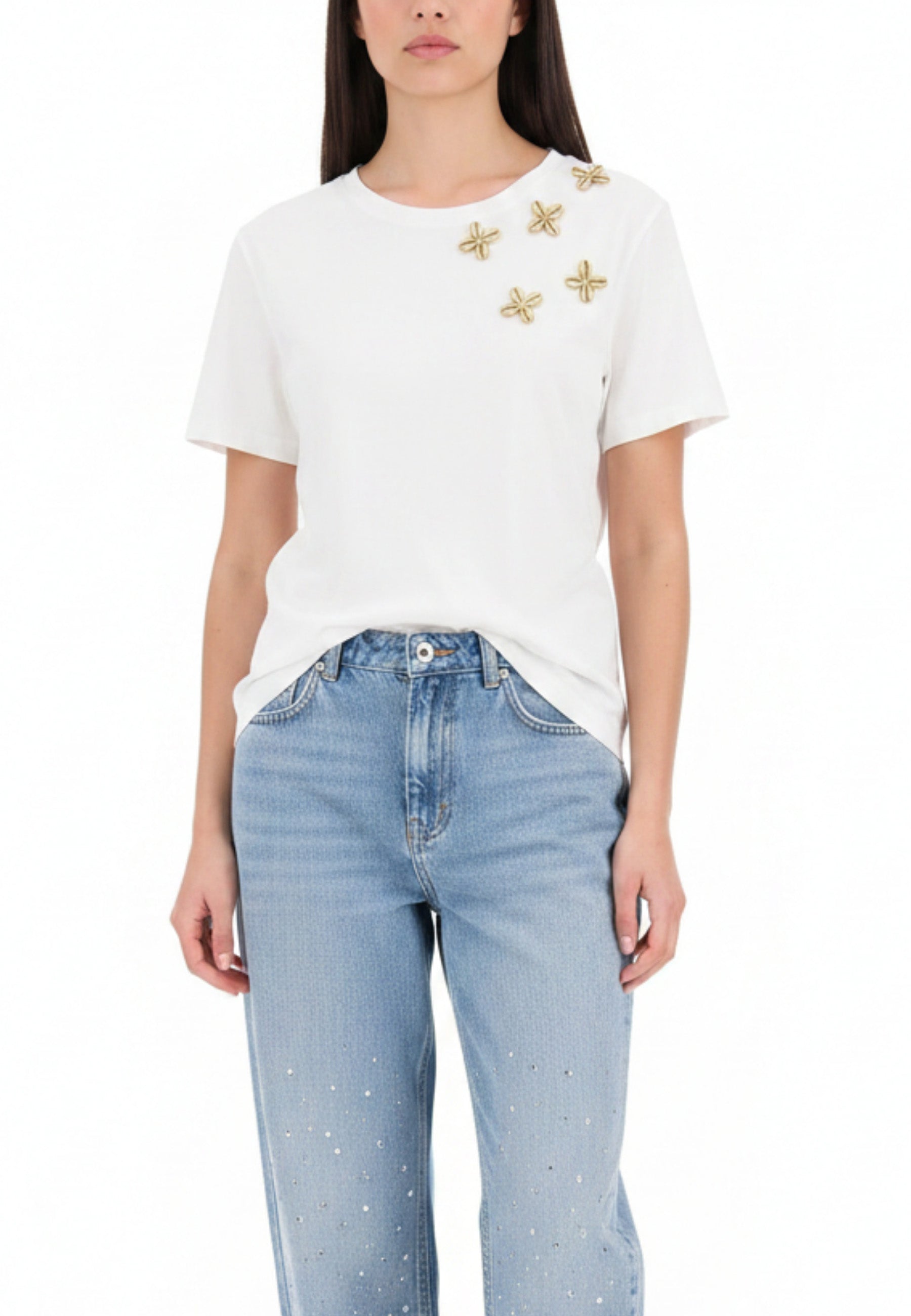 T-shirt Bianco Pennyblack